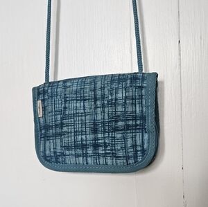 Eddie Bauer Teal Crossbody Travel Bag